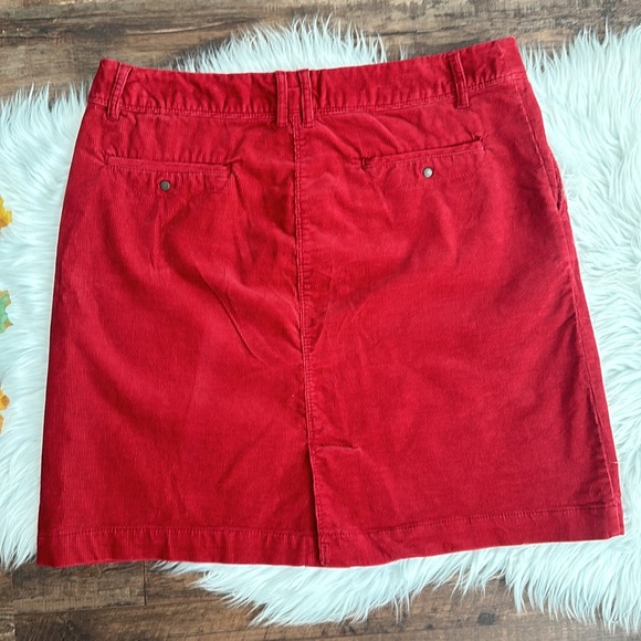 🍂 MERONA | Corduroy Skirt | Rust |Size 12 - Picture 2 of 12